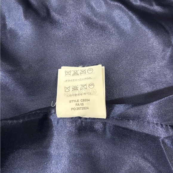 J. Crew Royal Blue Pea Coat with Gold Buttons - Picture 10 of 10